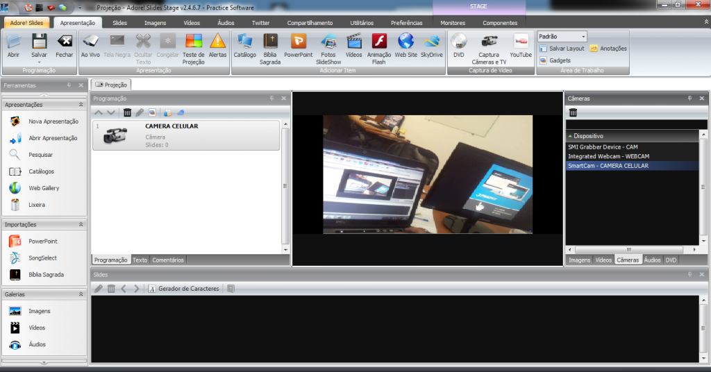 WebCam SmartCam Adore! Slides